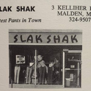 The long gone Slak Shak