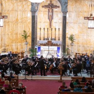 The North Shore Philharmonic Orchestra will take its annual place around the altar at St. Anthony's Church for Sunday’s Robert A. Marra Memorial "Sounds of Christmas" concert beginning at 4 p.m.