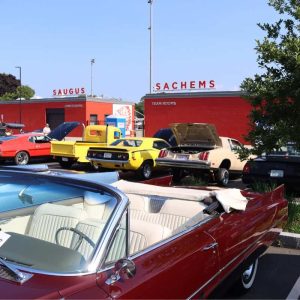 SUNDAY’S BEST BET: If you enjoy admiring antique and classic cars while also contributing to a great cause, plan on attending “Moms Cancer Fighting Angels 11th Annual Car Show,” which is set for Sunday (July 13) at the Saugus Middle-High School from 4 to 8 p.m. (Courtesy Photo to The Saugus Advocate).