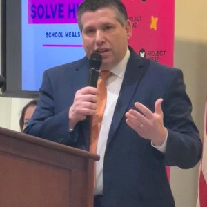 Sal DiDomenico Speaking at Project Bread Event