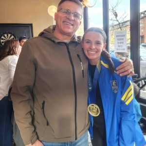 Rachel Sansone and her father, Everett High School Special Education Teacher Bob Sansone. (Courtesy photo)