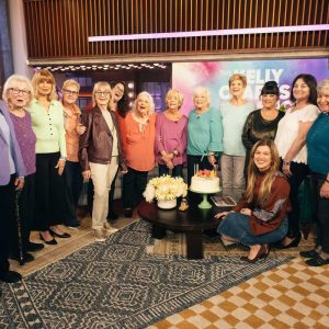 Attending the interview were, Roxanne Aiello, Amy Walch, Kathy Bennett, Mary Correia, Patricia Doucette, Julie Firicano, Janice Gilman, Lois Levine, Loretta Paquet, Phyllis Snyder, Donna Stahl, Paula Weiner and Judith Yantosca.  (Courtesy of Michael Chmura)