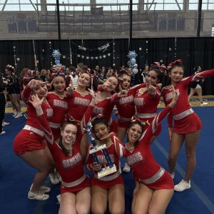 Top row, left to right: Kieiry Camilo Grullon, Selena Garcia, Lucia Giron, Izzy Dedo, Camila DiFraia, Ana Gutierrez and Sarah Mudafort. Sitting, left to right, Danielle Braga, Stephanie Perez and Ava Pina.
