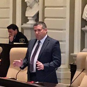 Senator DiDomenico Speaking in Favor of Open Spaces Bill