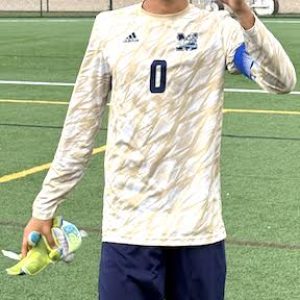 Senior captain goalie Yasser Belatreche led Malden High School to two wins last week. (Courtesy/Malden Public Schools Athletics)