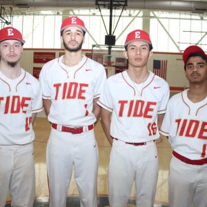 Seniors, shown from left to right: Justin Longmore, Alex Lara, Sebastian Fong and Aman Mustafa.  (Advocate file photo)