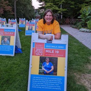 Boston Marathon® Jimmy Fund Walk Hero Stephanie Lafontaine