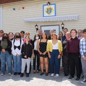Students Brian Ramirez Tobin, Bella Stamatopoulos, Briana Mendieta, Astrid Noriega, Nahomy Galvez Martinez, Sergio Osorio, Lesly Calderon Lopez, Ambra DeCicco-Clyne, Jonita Hoxha, Tania Orellana, Yasmin Deblas, Matthew Terrell, Daniel Cardona, Yaron Ramirez and Thomas McGrath followed business leaders, mainly in their field of choice, last Thursday.