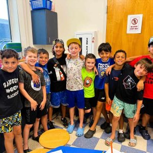 Summer Reading Enrichment Class: These third and fourth grade students devoted part of their summer to developing their reading skills at the Saugus Public Library's ongoing Summer Reading Program. (Courtesy Photo of Toni-ann Merlina)