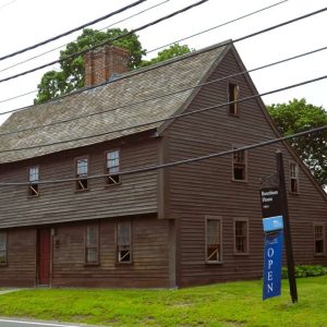 THE BOARDMAN HOUSE: The public will get a chance to see some Saugus history close-up on July 14, from noon to 3 p.m. at 17 Howard St. during the Second Annual Boardman House Community Day. This house was built in 1692 for William Boardman III and his family. (Courtesy photo of Laura Eisener)