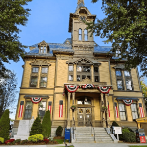 THE SEAT OF SAUGUS TOWN GOVERNMENT: The 50-member Town Meeting is the legislative branch of Saugus Town Government and convenes on the first Monday in May each year for a series of meetings to approve zoning articles and resolutions and to pass the town’s municipal budget. (Saugus Advocate file photo by Mark E. Vogler)