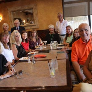 Shown, left row, from left to right: Catherine Penn, Carol Healey, Patricia Gallucci, Margie Baldwin and Michelle Baldwin. Far left were: Doreen Weinberg and former Ward John Powers. In center were: Elaine Avallone and Ward 2 Councillor Ira Novoselsky. Right row, pictured from left to right: School Committee member Stacey Rizzo and former School Committee member Fred Sannella, Janis Wildman and Cheryl Northcott.