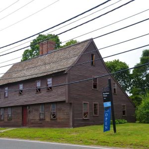 The Boardman House was flying its “Open” flag (windows propped open because of humidity that day) on Saturday afternoon. (Courtesy photo to The Saugus Advocate by Laura Eisener)
