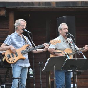 The Ditto Band played at the Saugus Iron Works National Historic Site for an appreciative crowd of all ages in mid-August. (Courtesy Photo of Laura Eisener)