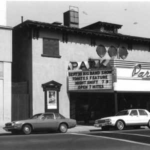 The Park Theatre circa 1980 at 30 Chelsea St.; the Park Plaza Condominiums is now at this location. (Photo courtesy of Everett Public Libraries)