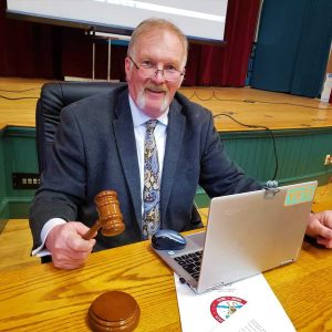 Town Moderator Steve Doherty says that “when citizens vote for any elected official, they have an expectation that that person is going to commit the time necessary to give the position its due diligence. (Saugus Advocate file photo by Mark E. Vogler)
