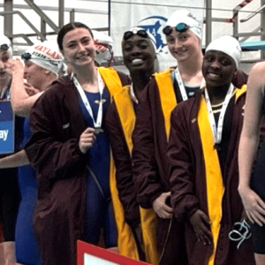 Isabella Cirame, Britney Nayiga, Lucia Antonucci and Benitah Mwebaza