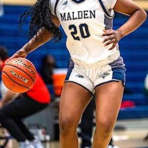 Junior Manicha Exilhomme was Malden’s top rebounder and one of the top scorers for last year’s state tournament-bound team. (Advocate File Photo)