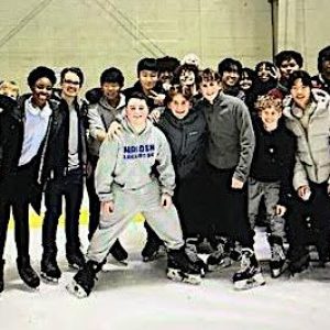 Nearly 50 Malden High School students – from all four grades – turned out for another MHS Adventure Club event, Ice Skating Night 2023 at the Flynn Rink on the Medford-Malden city line on upper Fellsway East. Some MHS educators also attended and enjoyed the event, which was hosted by the Adventure Club for the second consecutive year as a fundraiser. The club also recently hosted a schoolwide Dodgeball Tournament. (Courtesy Photo/Malden High School Adventure Club)