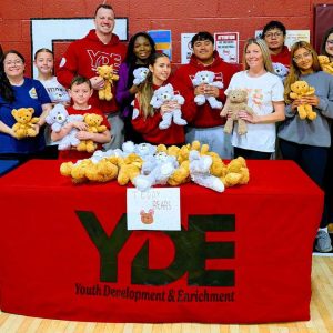 YDE staff, interns, Councillor Holly Garcia and community partners pose during the picnic.