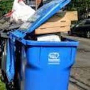 Residents must follow the trash pickup rules —Trash MUST be contained within a lidded barrel with the lid completely closed — for both regular trash and recycling, or fines may be assessed.